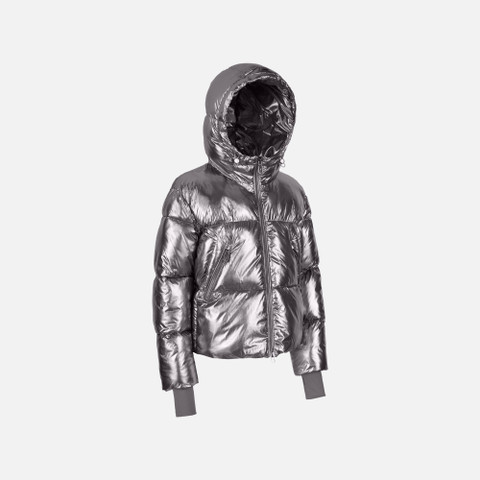 Bomber jacket SPHERICA WOMAN Gunmetal - image number 2 | GEOX