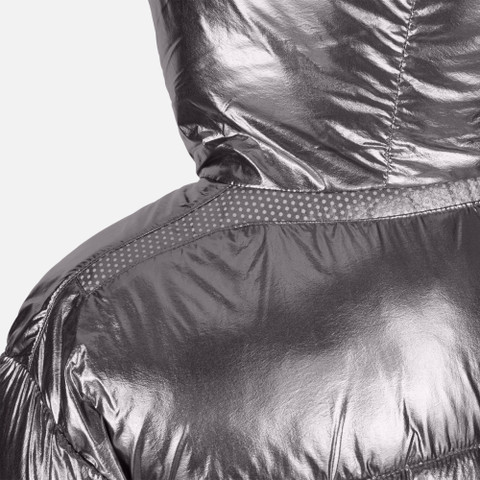 Bomber jacket SPHERICA WOMAN Gunmetal - image number 6 | GEOX