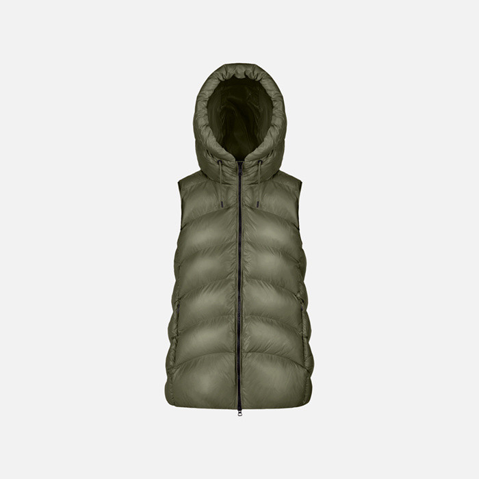 Sleeveless BLEYZE WOMAN Grape leaf | GEOX