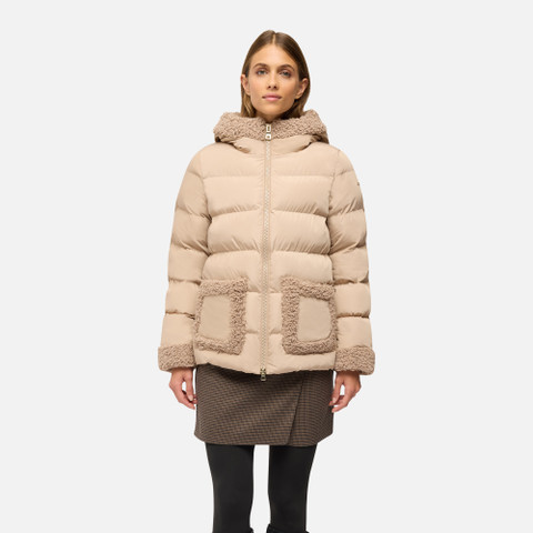 Steppparka VILDE DAME Sand - image number 1 | GEOX