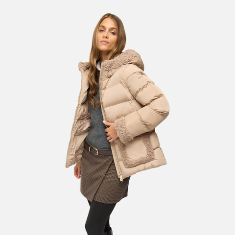 Steppparka VILDE DAME Sand | GEOX
