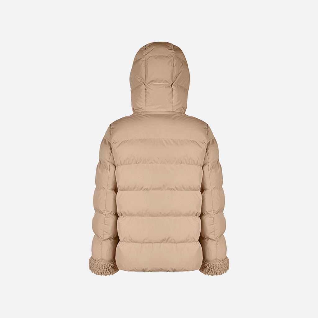 Quilted parka VILDE WOMAN Natural - image number 2 | GEOX