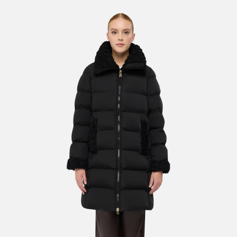 Chaqueta acolchada VILDE MUJER Negro - image number 1 | GEOX