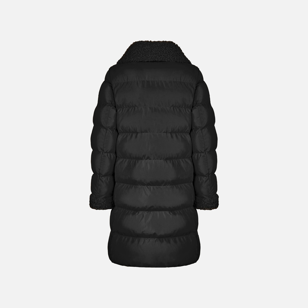Quilted jacket VILDE WOMAN Black - image number 2 | GEOX