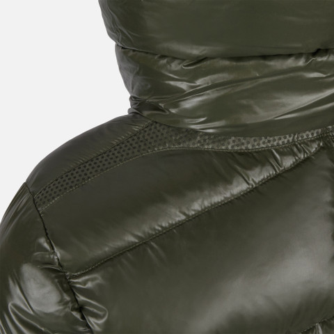 Quilted parka SERILDA WOMAN Grape leaf - image number 6 | GEOX