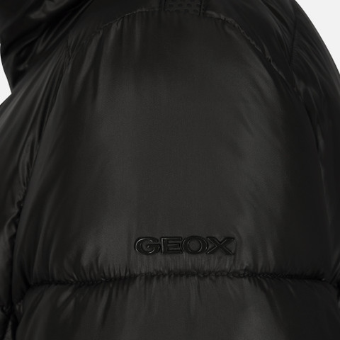 Parka matelassée SERILDA FEMME Noir - image number 4 | GEOX