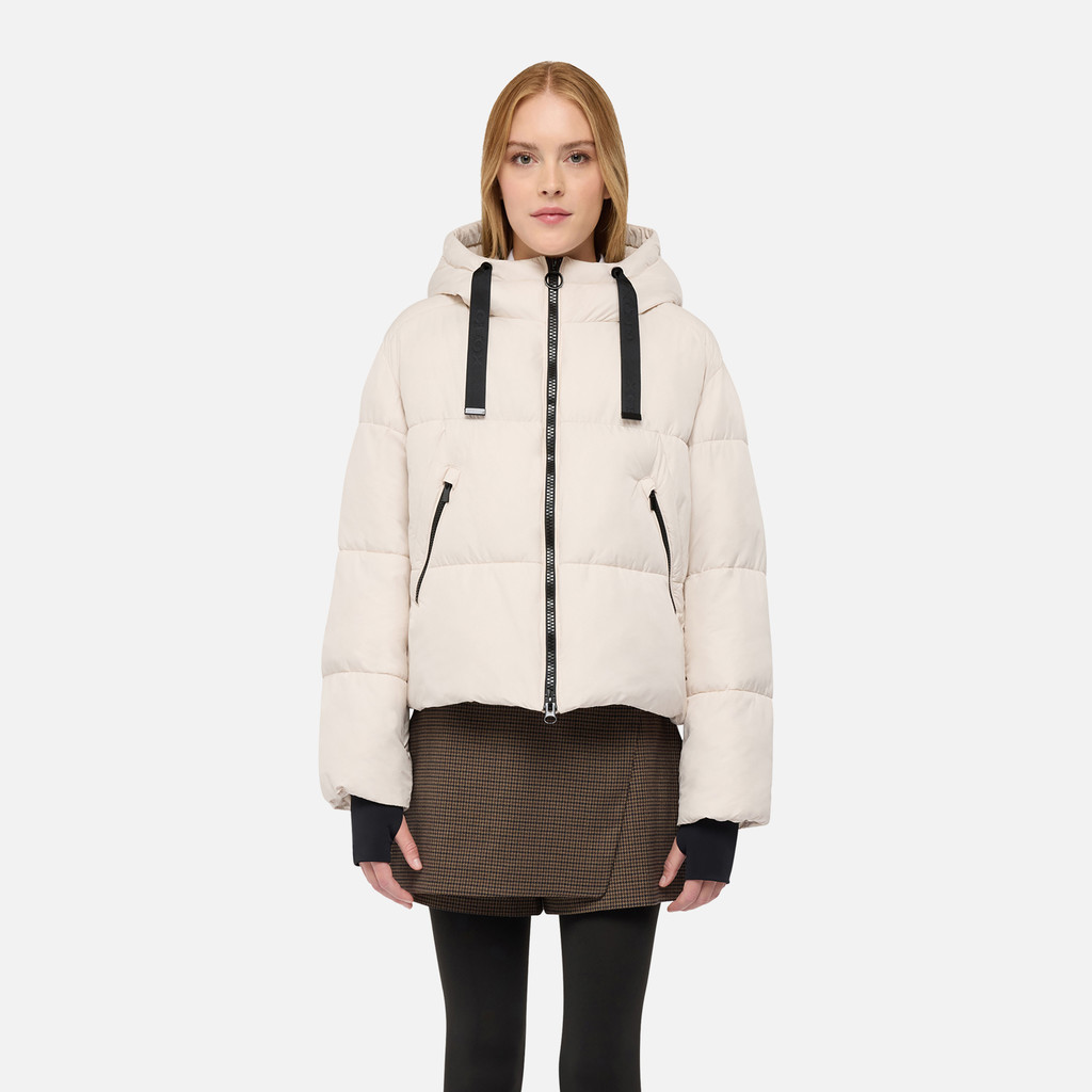 Parka matelassée SPHERICA FEMME Beige clair - image number 1 | GEOX