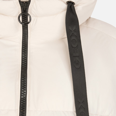 Parka matelassée SPHERICA FEMME Beige clair - image number 7 | GEOX