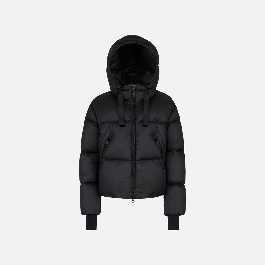 Quilted parka SPHERICA WOMAN Black - image number 0 | GEOX