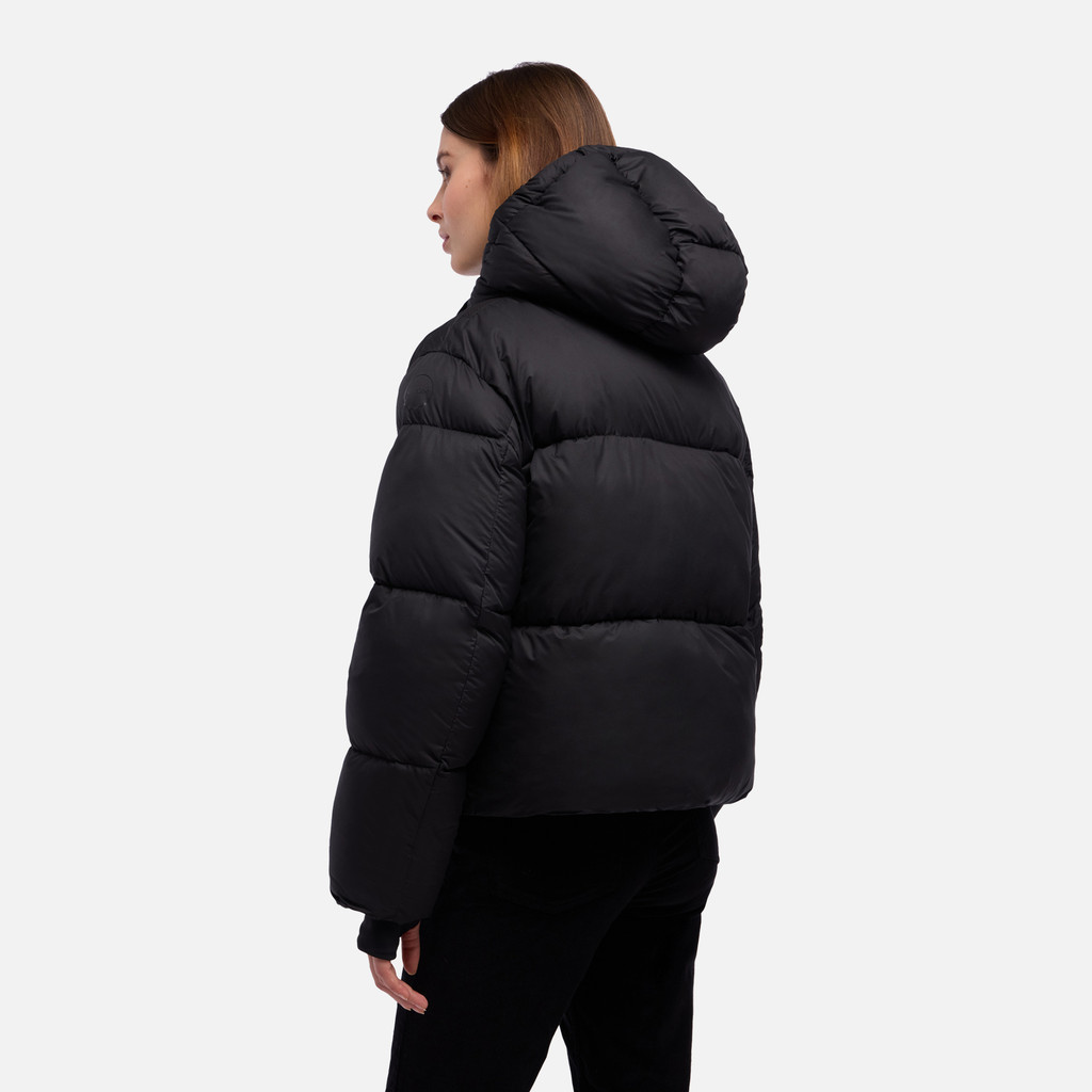 Quilted parka SPHERICA WOMAN Black - image number 5 | GEOX