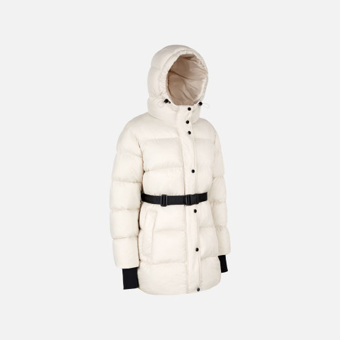 Quilted parka SPHERICA WOMAN Mid Moonbeam - image number 2 | GEOX