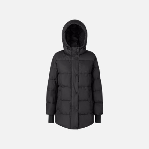 Quilted parka SPHERICA WOMAN Black - image number 0 | GEOX