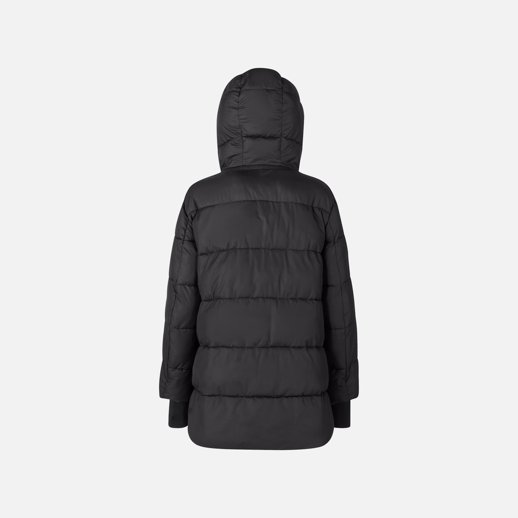 Quilted parka SPHERICA WOMAN Black - image number 2 | GEOX