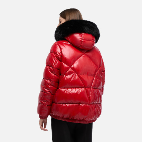 Bomberjacken BACKSIE DAME Kräftiges Rot - image number 2 | GEOX