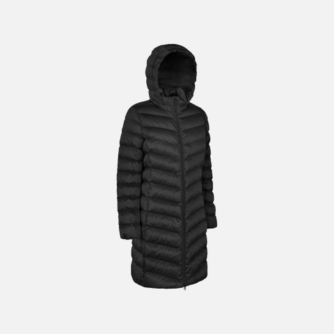 Quilted jacket ZOSMA WOMAN Black - image number 2 | GEOX