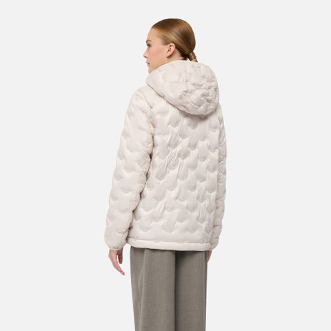 Bomber jacket SPHERICA WOMAN Mid Moonbeam - image number 5 | GEOX