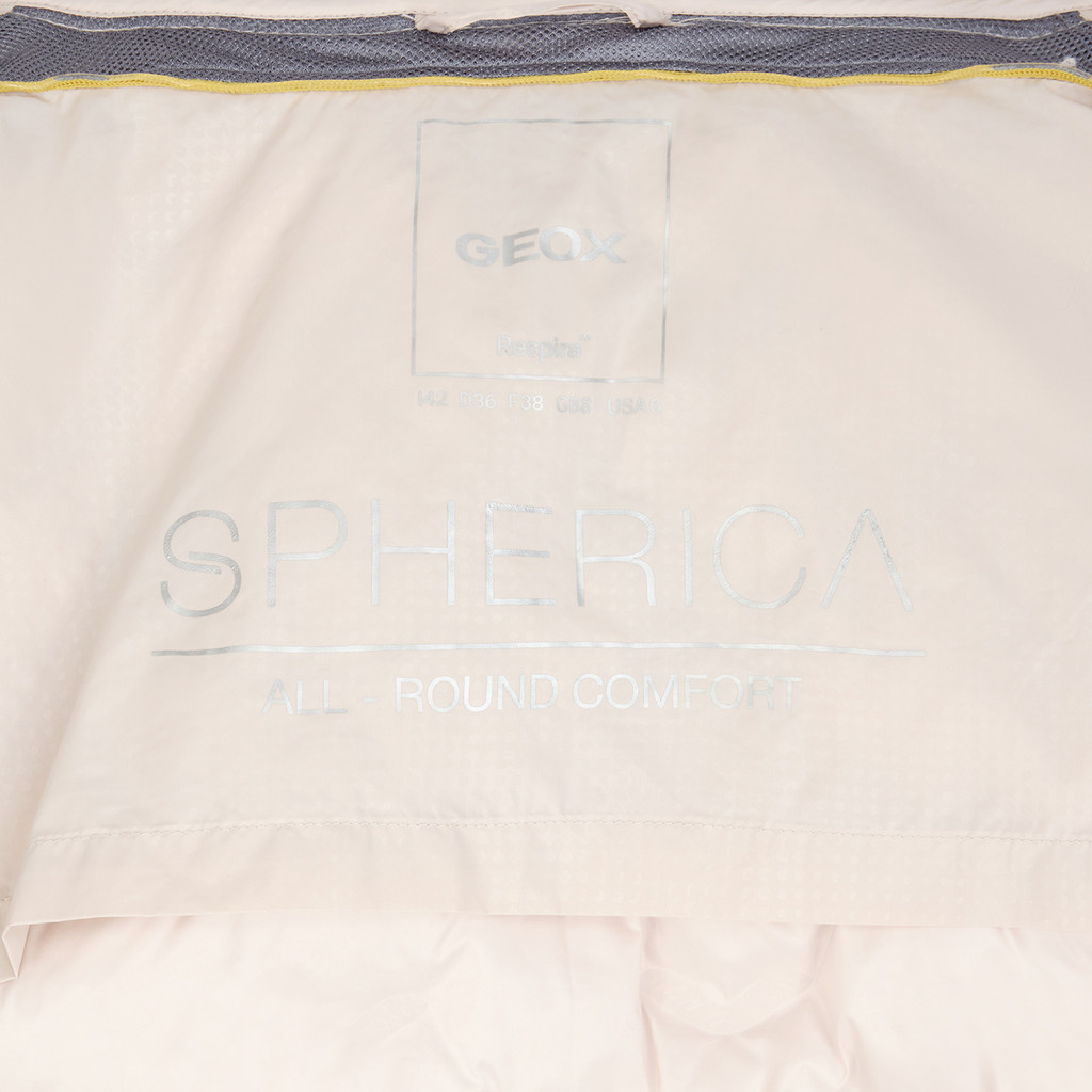 Bomber jacket SPHERICA WOMAN Mid Moonbeam - image number 9 | GEOX