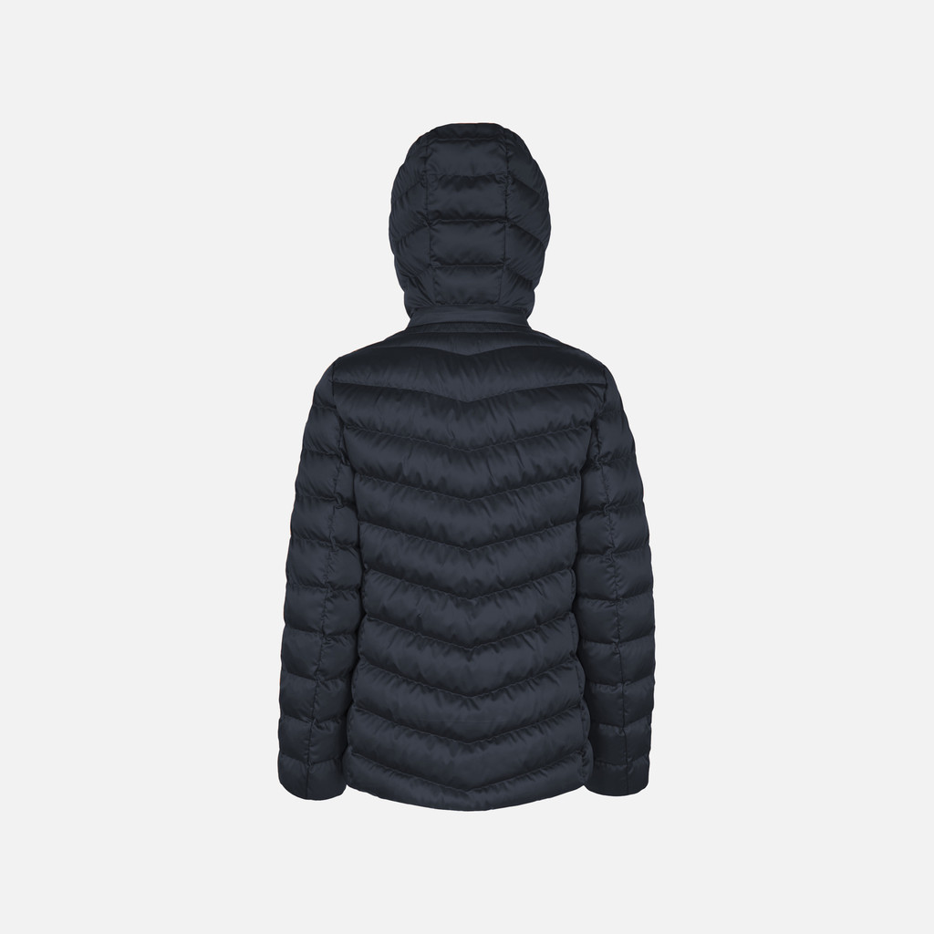 Quilted jacket ZOSMA WOMAN Sky captain - image number 2 | GEOX