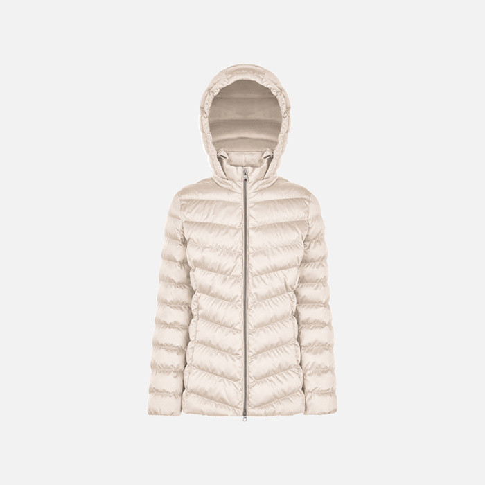 Veste matelassée ZOSMA FEMME Beige clair | GEOX