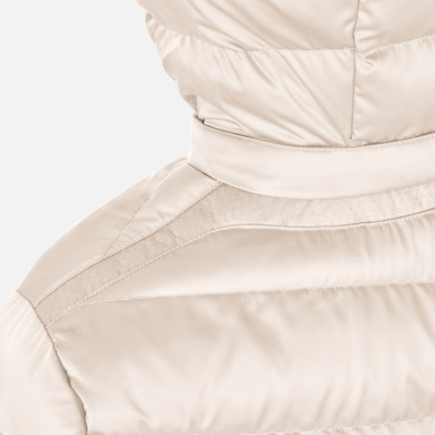 Quilted jacket ZOSMA WOMAN Mid Moonbeam - image number 3 | GEOX