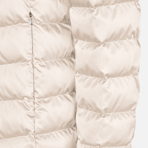 Quilted jacket ZOSMA WOMAN Mid Moonbeam - image number 4 | GEOX