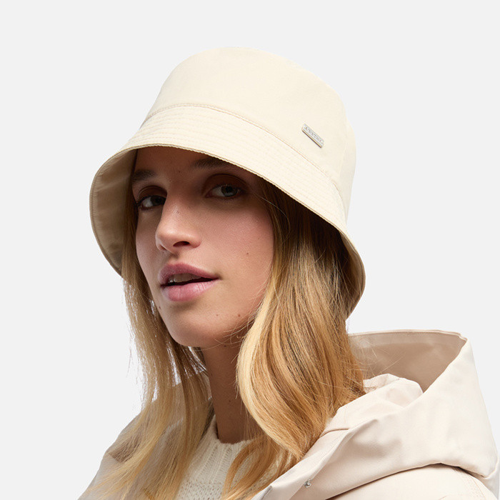 Gorro de pescador LEONORY MUJER Beige claro | GEOX