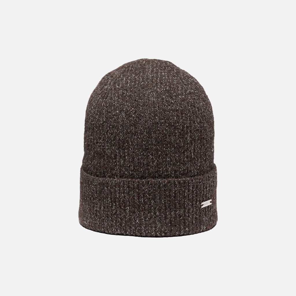 Bonnet en laine CELESTYE FEMME Brun fonc&eacute; - image number 0 | GEOX