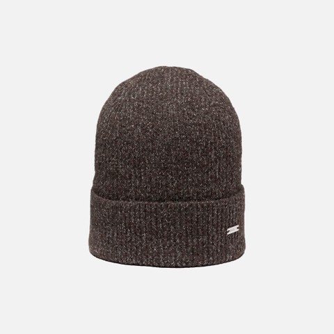 Bonnet en laine CELESTYE FEMME Brun fonc&eacute; | GEOX