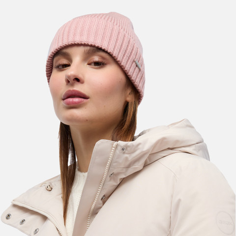 Cap CELESTYE WOMAN Rose Smoke - image number 3 | GEOX