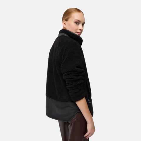 Camisola SWEATER MULHER Preto/Preto - image number 3 | GEOX