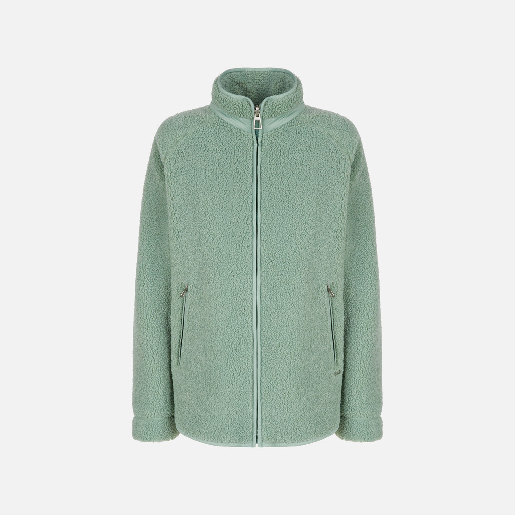 Sweatshirt SWEATER WOMAN Iceberg Green - image number 0 | GEOX