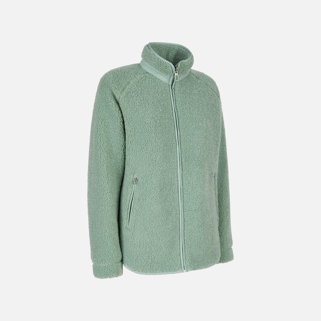 Sweatshirt SWEATER WOMAN Iceberg Green - image number 2 | GEOX