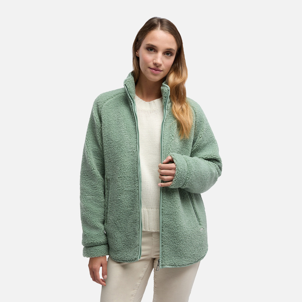 Sweatshirt SWEATER WOMAN Iceberg Green - image number 3 | GEOX