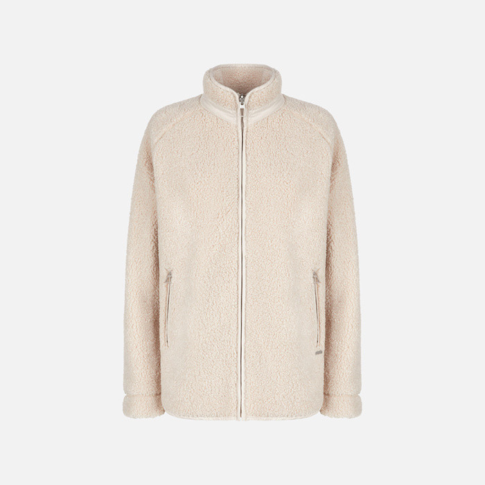 Sweatshirt SWEATER WOMAN Mid Moonbeam/Mid moonbeam | GEOX
