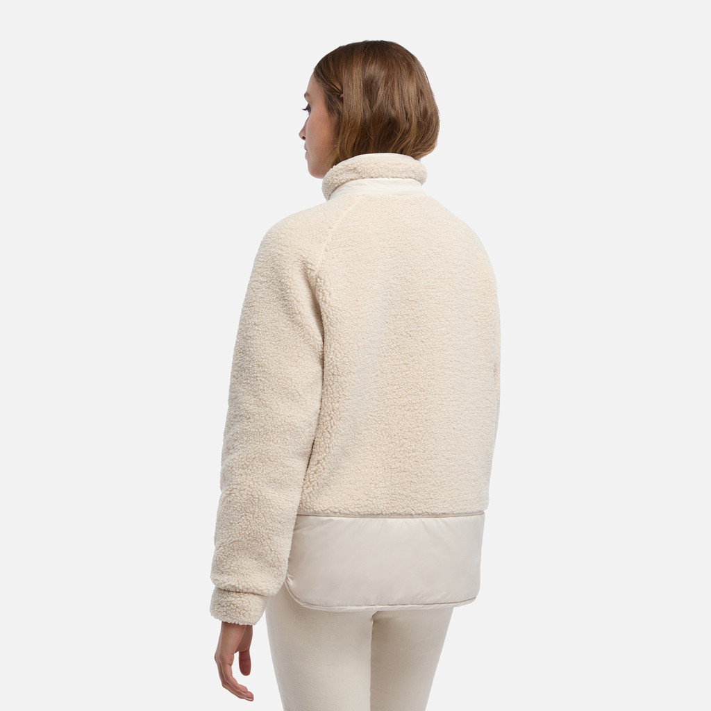 Sweatshirt SWEATER WOMAN Mid Moonbeam/Mid moonbeam - image number 2 | GEOX