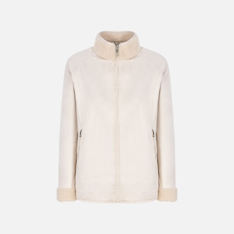 Sweatshirt SWEATER WOMAN Mid Moonbeam/Mid moonbeam - image number 4 | GEOX