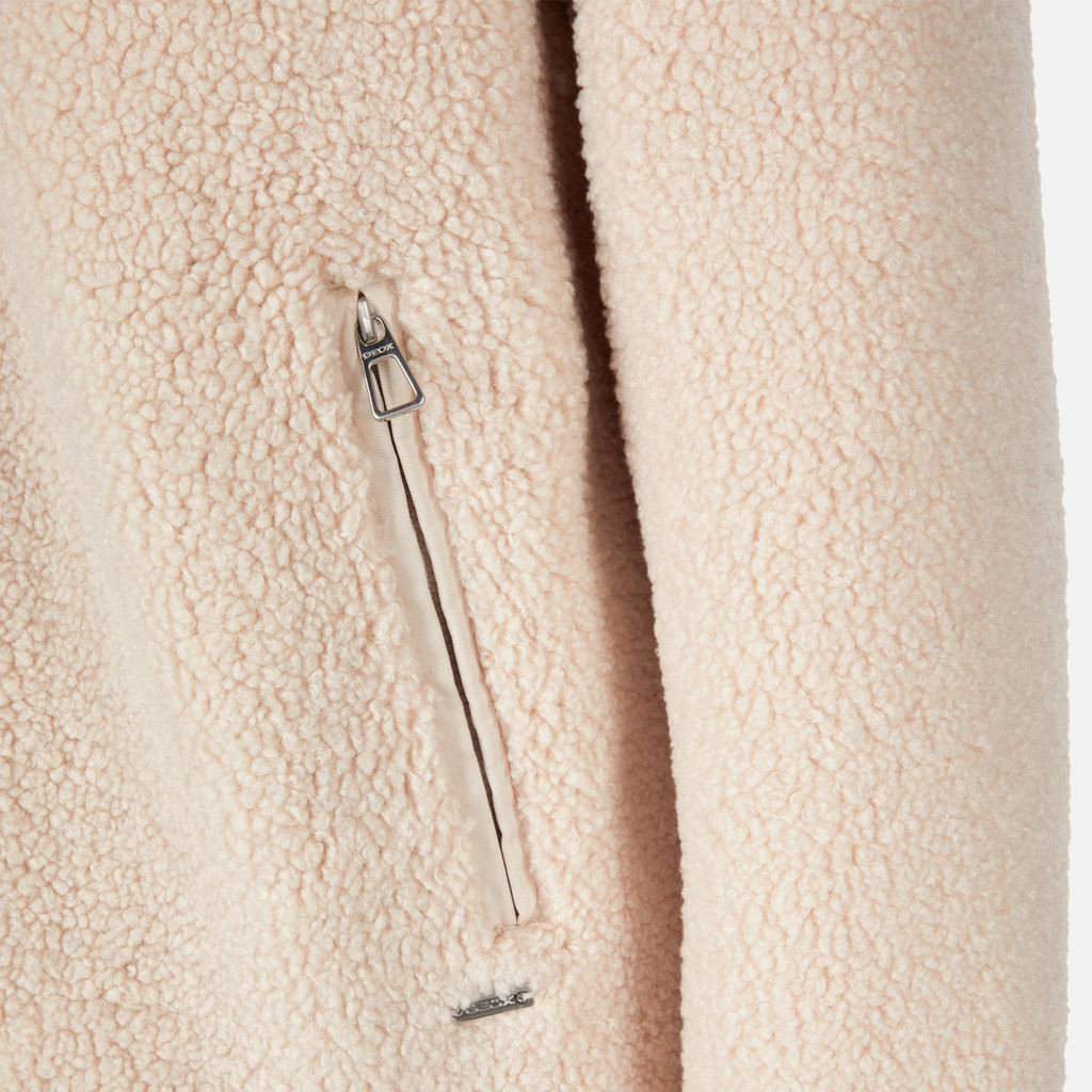 Hoodie SWEATER WOMAN Mid Moonbeam/Mid moonbeam - image number 9 | GEOX