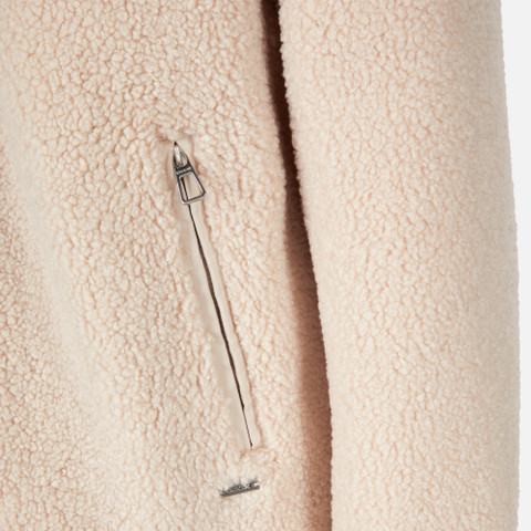 Hoodie SWEATER WOMAN Mid Moonbeam/Mid moonbeam - image number 9 | GEOX