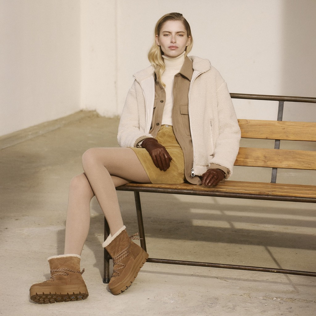 Hoodie SWEATER WOMAN Mid Moonbeam/Mid moonbeam - image number 10 | GEOX