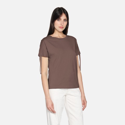 T-shirt T-SHIRT WOMAN Partridge - image number 1 | GEOX