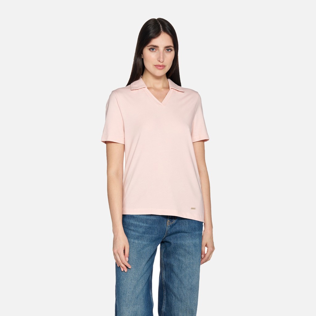 T-shirt T-SHIRT WOMAN Peachy keen - image number 1 | GEOX