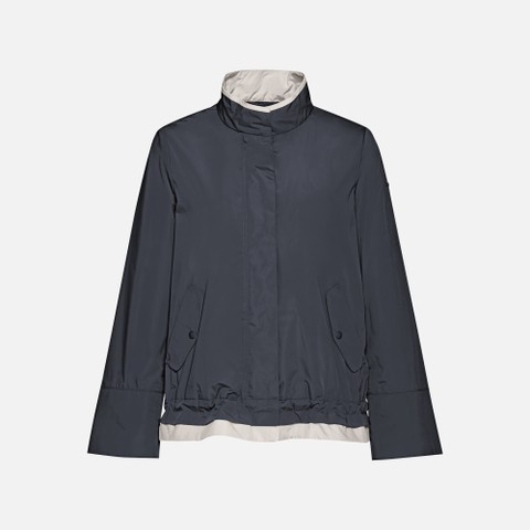Lightweight jacket MARYEMY WOMAN Sky Captain/Moonbeam - image number 0 | GEOX