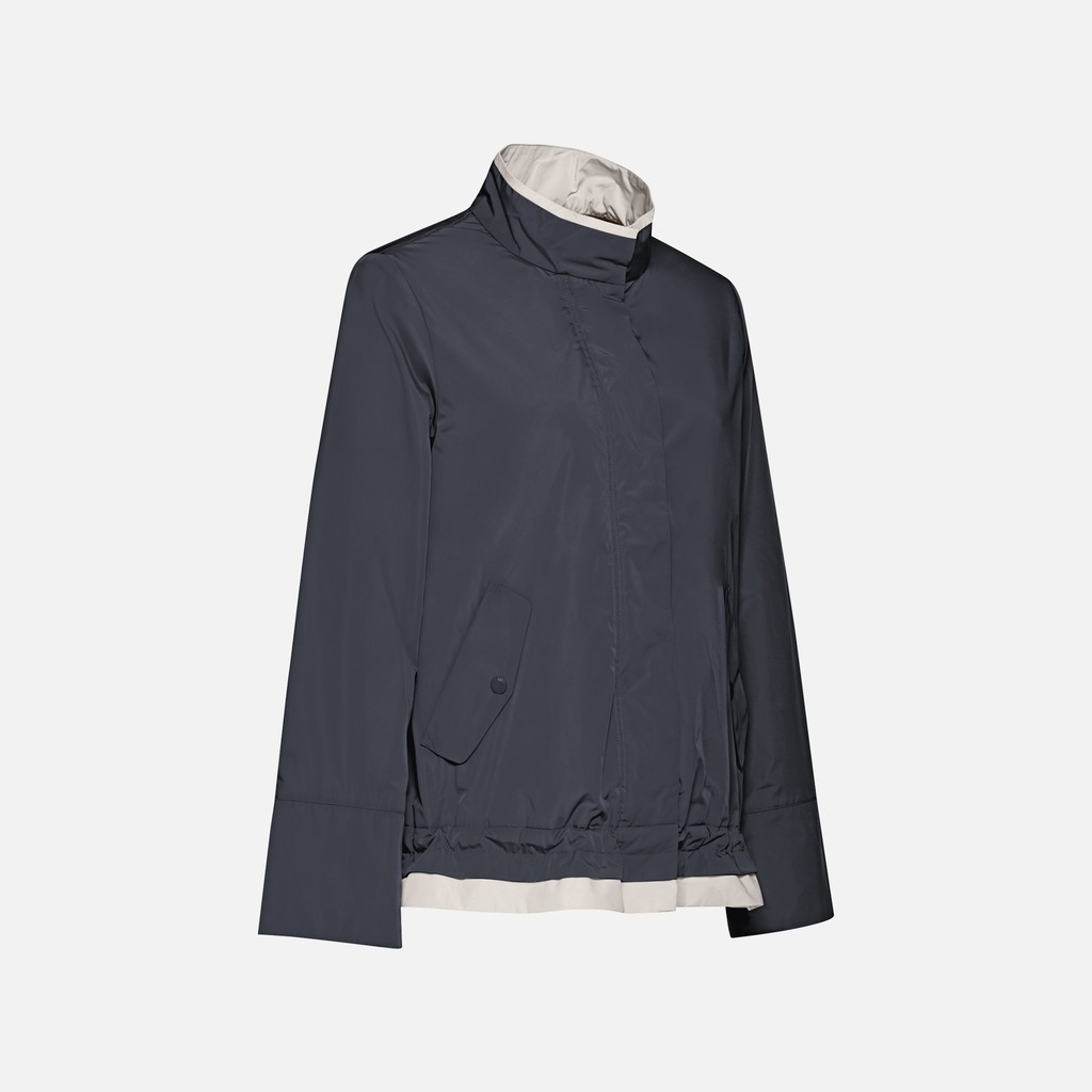 Lightweight jacket MARYEMY WOMAN Sky Captain/Moonbeam - image number 1 | GEOX