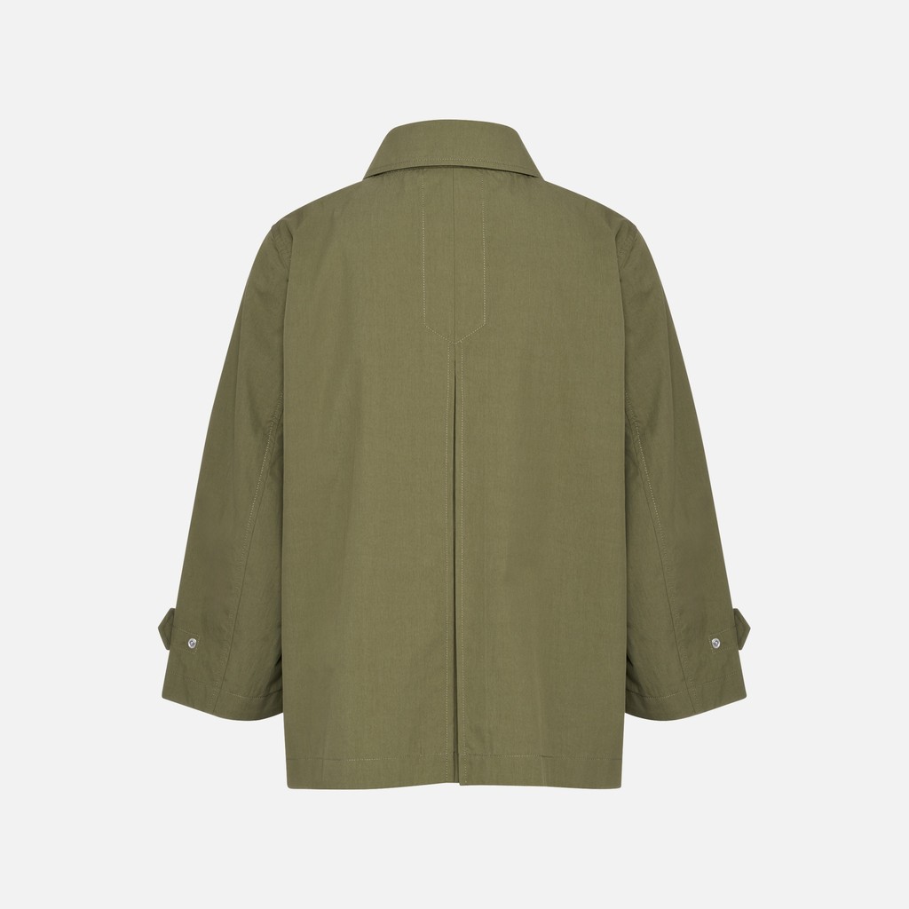 Short trench coat LAMPEDUSA WOMAN Mayfly - image number 5 | GEOX