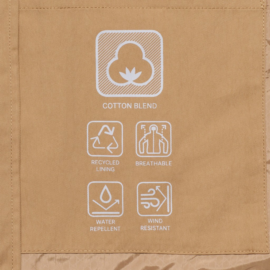 Short trench coat LAMPEDUSA WOMAN Tannin - image number 9 | GEOX