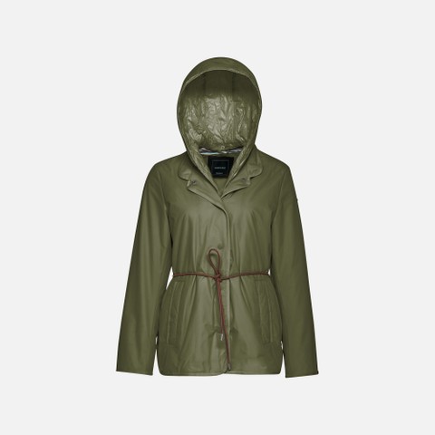 Jacket with hood PLUMMERY WOMAN Mayfly | GEOX