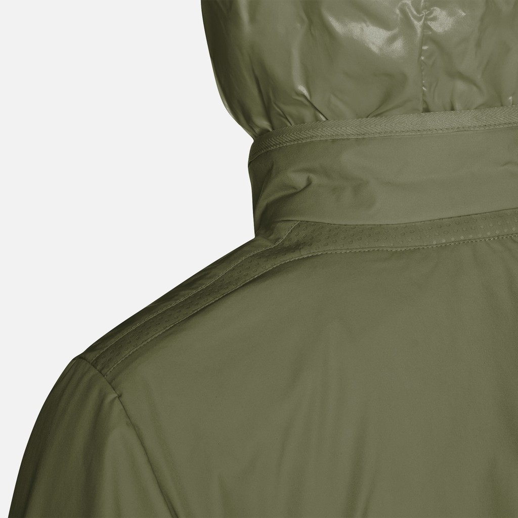 Jacket with hood PLUMMERY WOMAN Mayfly - image number 3 | GEOX