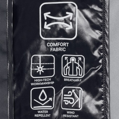 Parka corto SPHERICA DONNA Blu Notte - image number 4 | GEOX