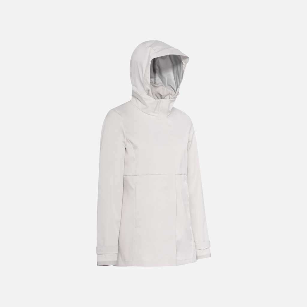 Short parka SPHERICA WOMAN Moonbeam - image number 4 | GEOX