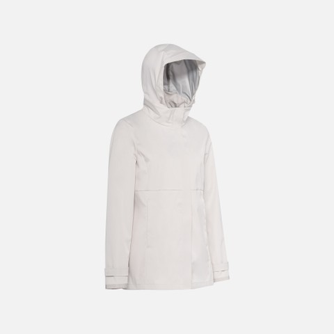 Short parka SPHERICA WOMAN Moonbeam - image number 4 | GEOX